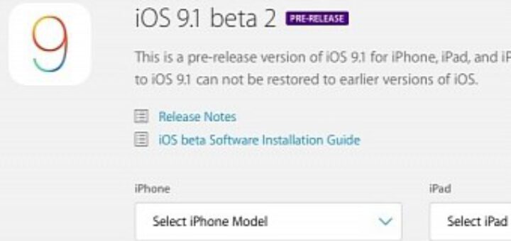 Apple releases ios 9 1 beta 2 for developers