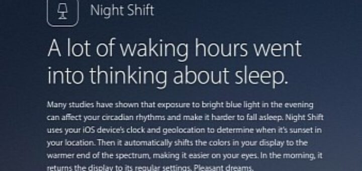 Apple s night shift feature in ios will help millions of iphone and ipad users sleep better