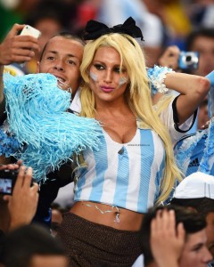 Argentinian hot worldcup girl
