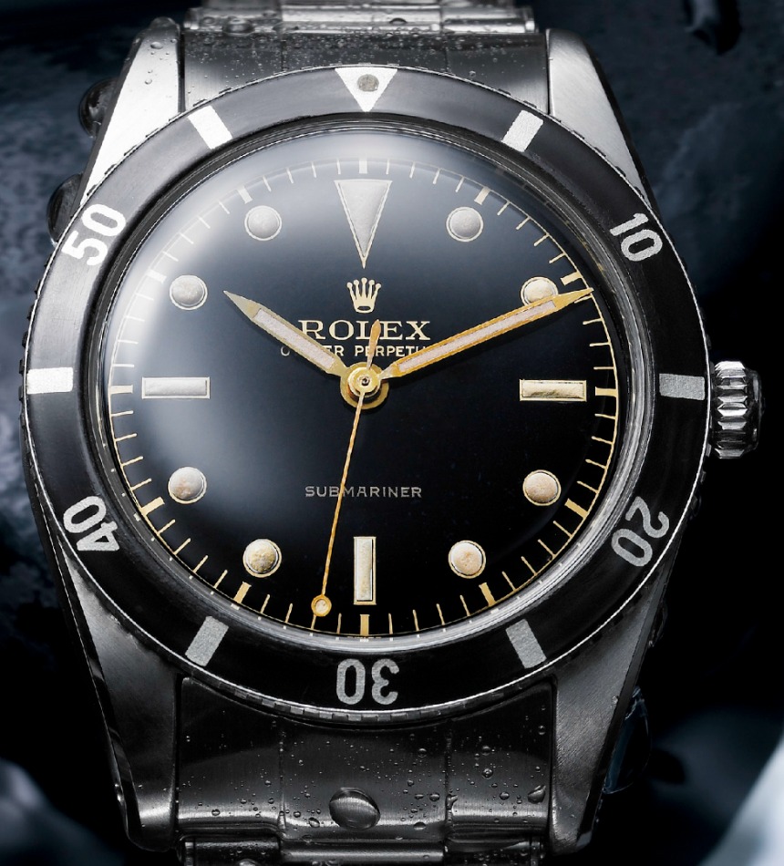 Black and gold rolex