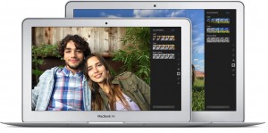 Macbook air edit photos