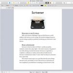 Scrivener for macbook