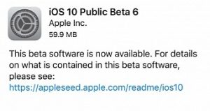 Apple releases surprise ios 10 public beta 6 update beta 7 build for developers