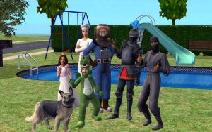 Sims 2 super collection characters