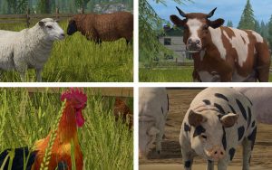Farming simulator 17 animals