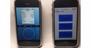 Early fadell and forstall iphone prototypes shown in video