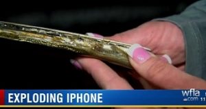 Iphone 6 plus catches fire on nightstand awakens sleeping owner