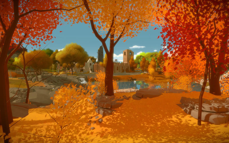 The witness game forest