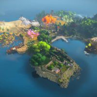 The witness game graphics