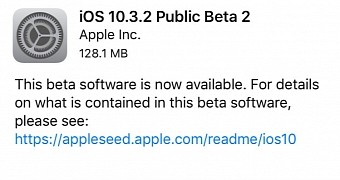 Apple releases second public beta builds of ios 10 3 2 and macos 10 12 5 sierra