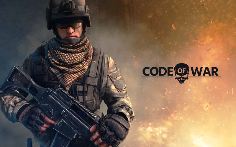 Code of War Game official Logo