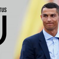 Ronaldo in a suit