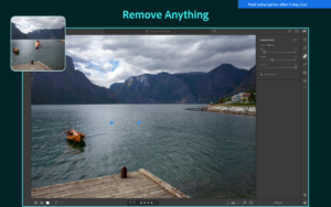 Remove something from photo adobe lightroom