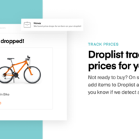 Droplist price tracker