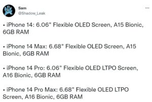 iphone 14 specifications leaked no surprise 535078 2