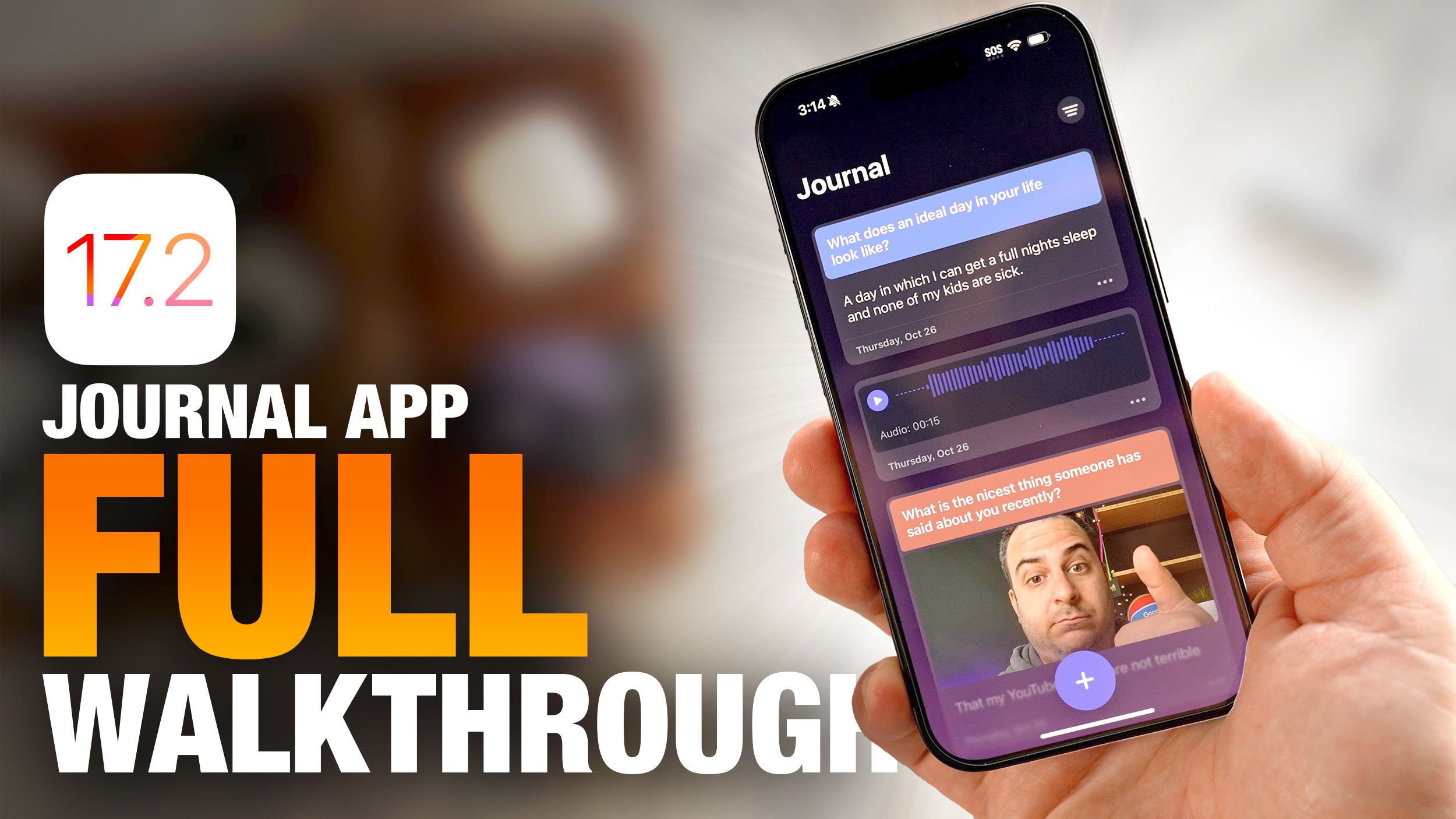 iOS 17.2 Journal App Full Walkthrough Thumb 1.jpg